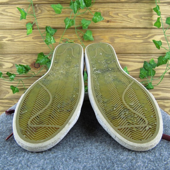 Nike Blazer Mid Team Men Sneaker Shoes Red Leather Lace Up Size 11 Medium - Picture 9 of 10